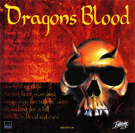 Dragon's Blood box art for Sega Dreamcast